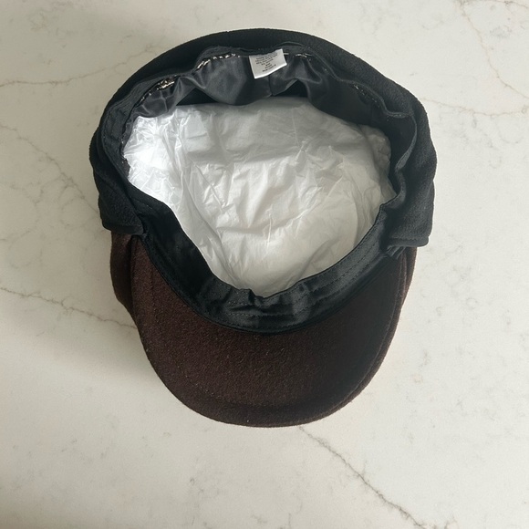 Levi’s Dockers NWT Patchwork Newsboy-Cabbie Hat with Ear Flaps - Picture 5 of 6